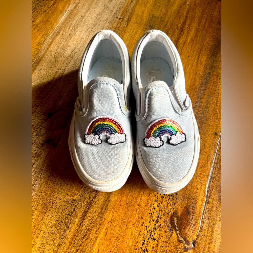 Rainbow vans 11 kids